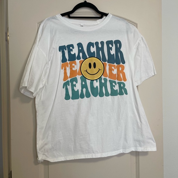 Retro Teacher T-Shirt - Picture 2 of 3